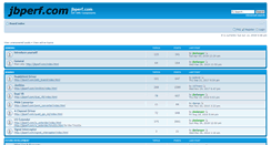 Desktop Screenshot of forum.jbperf.com
